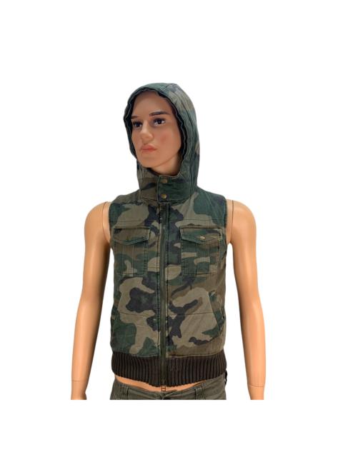 Other Designers Military - Sweet Degrees Air Force US Army Hooded Vest #3569-74