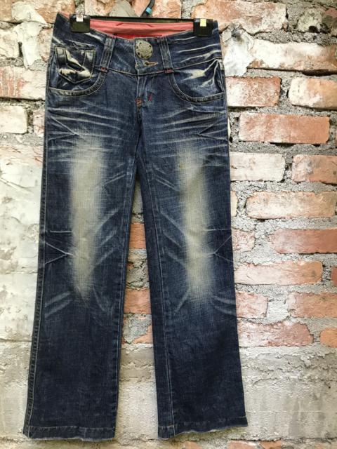 Hysteric Glamour Red Pepper Gold Label Flare Boot Cut Denim Pants
