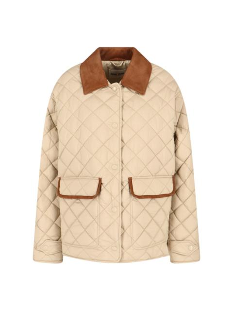 Miu Miu QUILTED JACKET