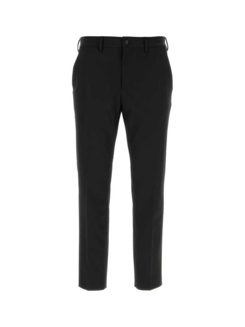 Prada Prada Men Black Stretch Polyester Pant