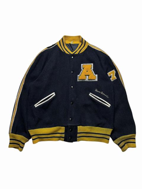 Other Designers Vintage 60s Sportswear Letterman Wool Varsity Agler Davidson