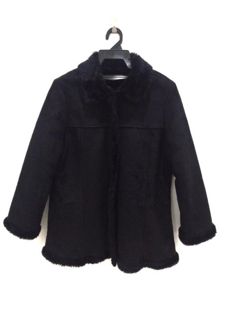 Other Designers Mink Fur Coat Street Fashion Harajuku Style Black Jacket