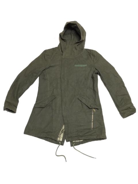 Other Designers Marithe Francois Girbaud - MFG FISH TAIL ARMY DESIGN PARKAS