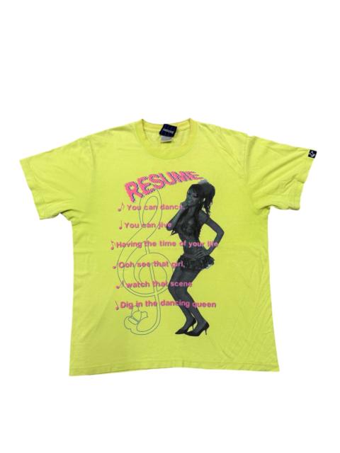 Other Designers Japanese Brand × Vintage - Vintage Resume Dancing queen Tshirt
