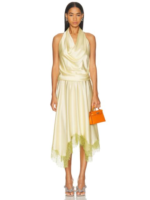 STAUD Elira Silk Dress