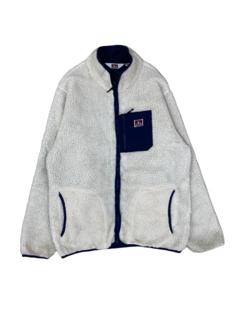 Other Designers Vintage 90s Ben Davis Deep Pile Zipper Jacket