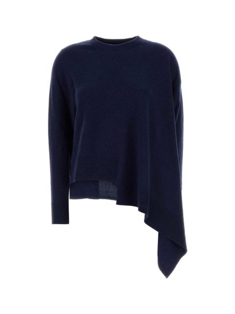 Alexander McQueen Asymmet Crew Neck Jumper