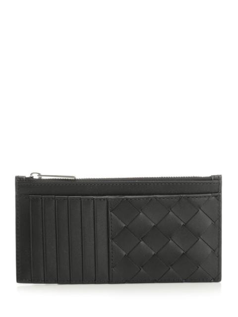 Bottega Veneta Bottega Veneta Men Long Braided Card Holder With Zip