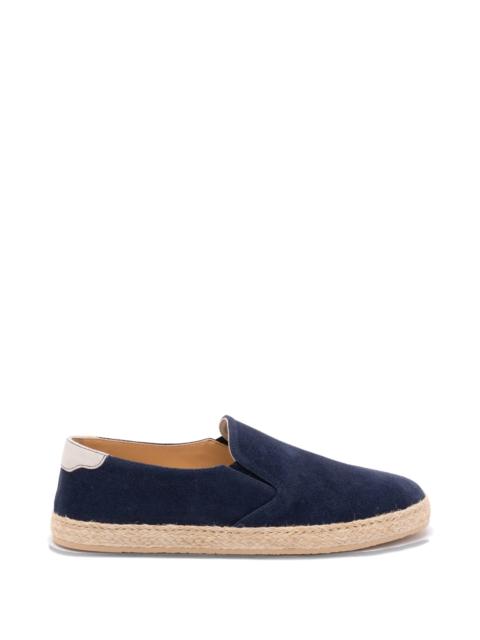 Brunello Cucinelli Brunello Cucinelli Suede Jute Espadrilles