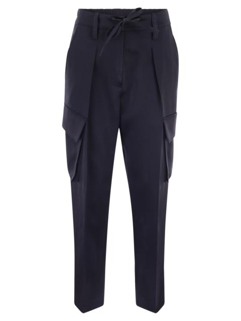 Brunello Cucinelli Women Sartorial Cargo Trousers