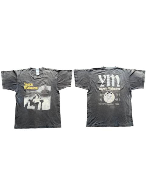 Other Designers Vintage Trashed Yngwie Malmsteen The Magnum Opus 95 Tour Tee