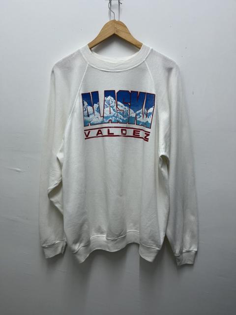 Other Designers Vintage 80s Alaska Valdez By Hanes Pullover