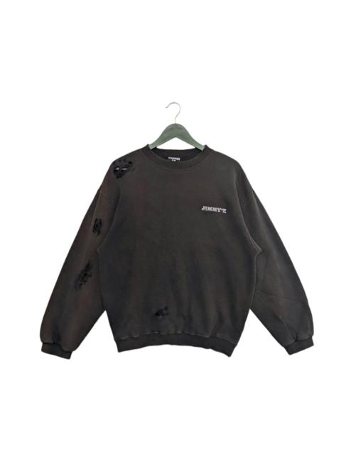 Other Designers Vintage 90s Jimmy'z Skateboard Distress Sweatshirt