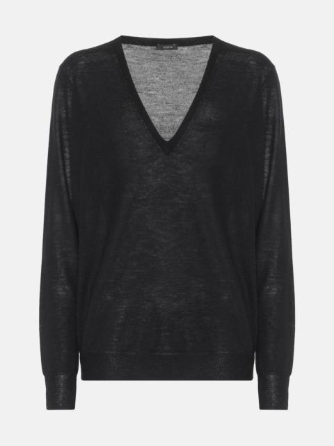 JOSEPH Cashair cashmere V-neck sweater