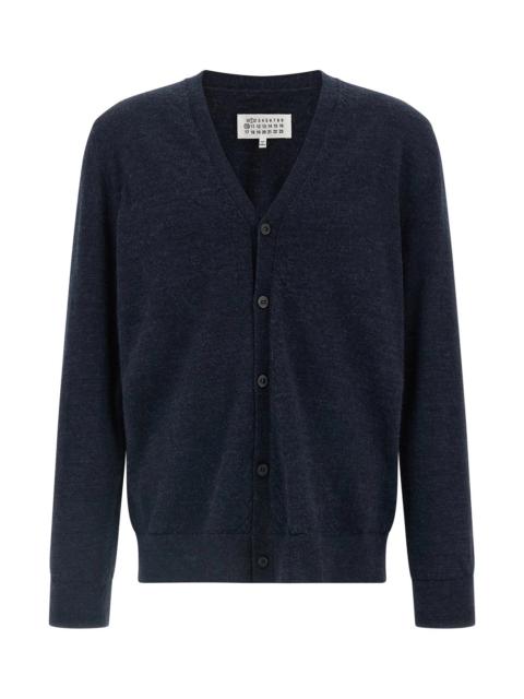 Maison Margiela Maison Margiela Men Suede Patch Cardigan