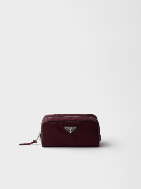 Prada Prada Speedrock Re-Nylon and leather pouch