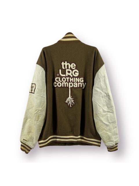 Other Designers 🔥 The LRG Clothing Company Leather Varsity - XL