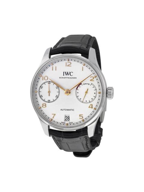 IWC Schaffhausen IWC Portugieser Automatic Silver Dial Men's Watch IW500704