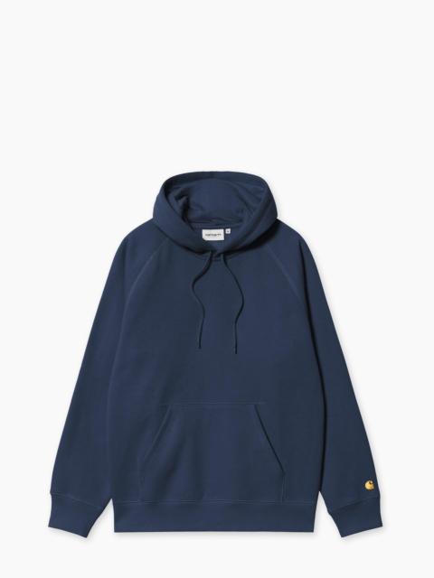Carhartt CARHARTT WIP HOODED CHASE SWEATSHIRT JUPITER/GOLD
