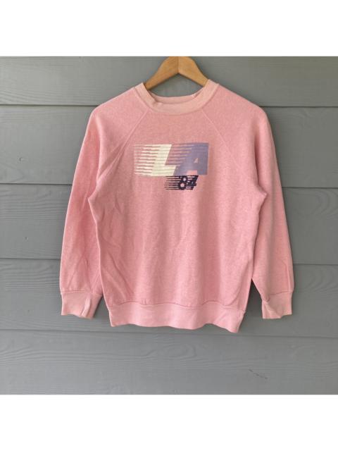 Other Designers Vintage Los Angelas 84 Pink Sweatshirt