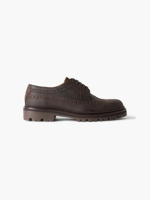 Other Designers Jacques waxed-leather brogues