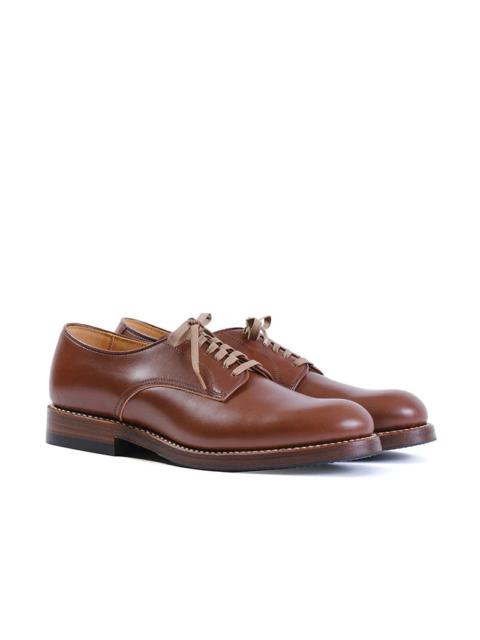 JOHN LOFGREN LK-029 USN Low Quarter Shoes French Calf Russet Brown