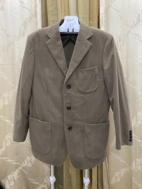 Other Designers Cerruti 1881 - CERUTTI 1881 SHAPES CORDUROY JACKET LIKE COAT