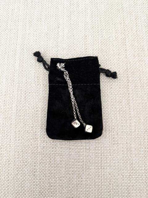 Chrome Hearts RARE! Chrome Hearts .925 Sliver Dices Earring