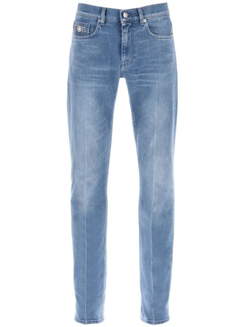 Versace Stretch Denim Slim Fit Jeans Men
