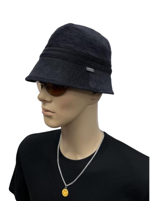 Yohji Yamamoto FYE🔥YOHJI YAMAMOTO GOTHIC Black Corduroy Bucket Hat