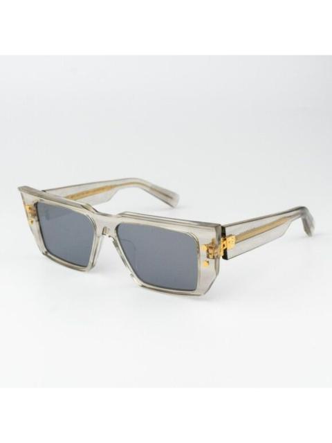 Balmain Balmain Women Sunglasses Titanium Gold Grey Cat Eye B-VI BPS-121B-54