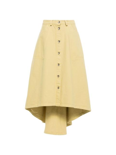 HENRIK VIBSKOV REGAIN DENIM SKIRT - HEMP