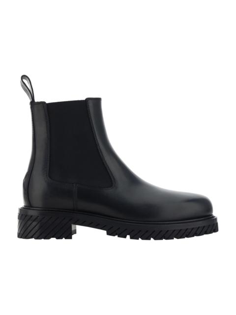 Off-White Combat Chelsea Boots