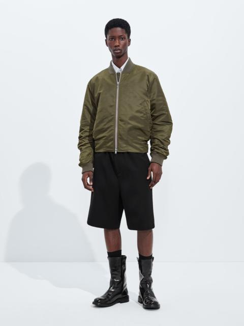 Bottega Veneta Padded Nylon Bomber Jacket