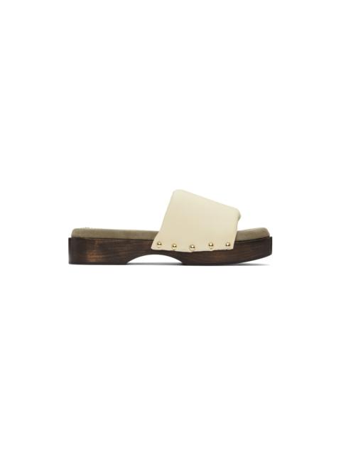 Nanushka Off-White Stefflon Sandals