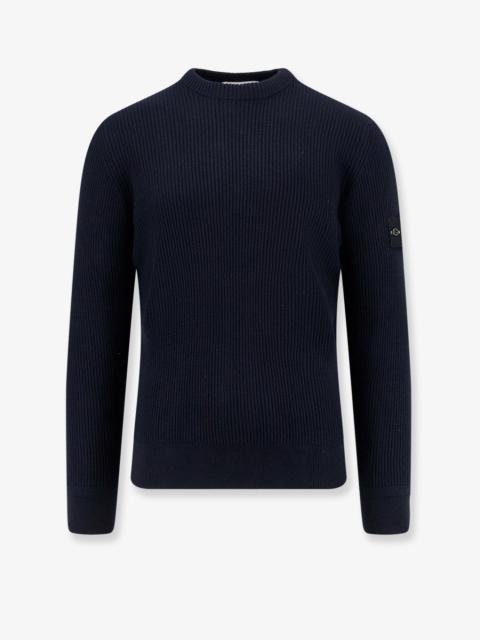 Stone Island Stone Island Ribbed Certified Virgin Wool Sweater