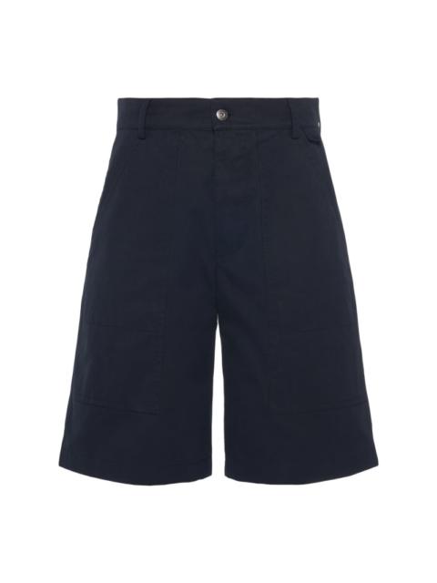 Light cotton twill cargo shorts