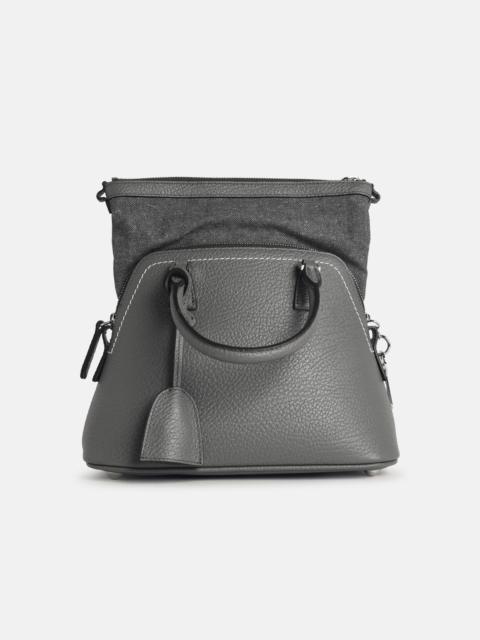 '5AC' MINI BAG IN PEBBLE GREY LEATHER