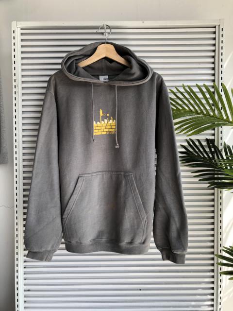 Other Designers Vintage - Vintage Stussy Basketball GM Pullove Hoodie