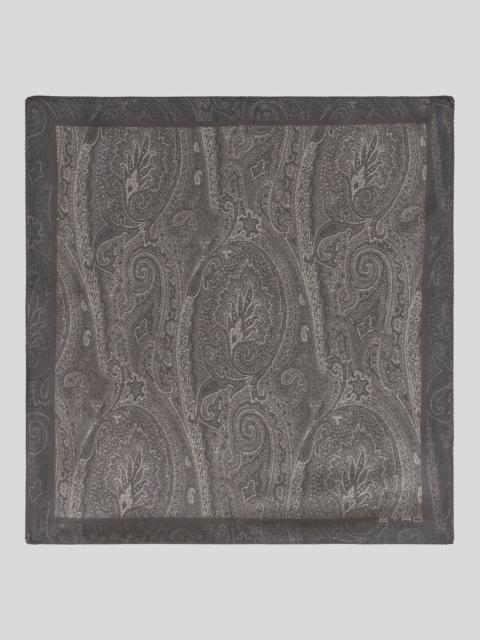 Etro PRINTED SILK POCKET SQUARE