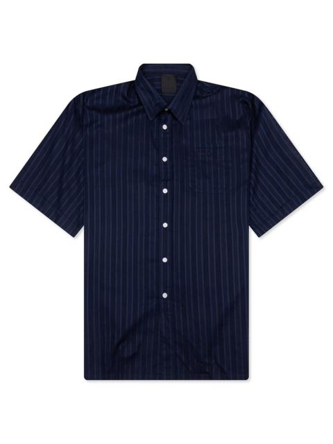 Givenchy COTTON VOILE SHIRT WITH STRIPES - NAVY