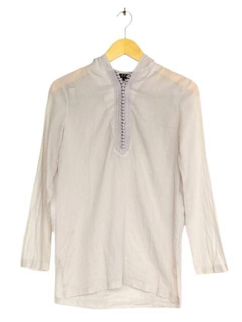 A.P.C. Vintage A.P.C shirt with hoodie size S