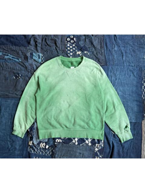 visvim VISVIM 23AW JUMBO SB SWEAT L/S CRASH Destruction Distressed Pullover Sweatshirt