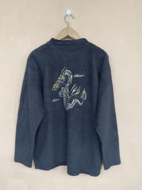 Other Designers Designer - Steals💥 Sukajan Dragon Embroidery Sweatshirt
