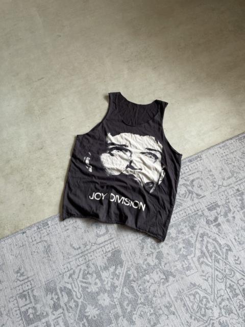 Other Designers Joy Division Vintage Avant Garde Big Logo Sleveless T-Shirt