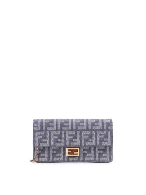 FENDI Fendi Wallet On Chain Baguette Shoulder Bag