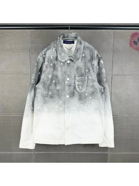 Louis Vuitton Louis Vuitton Snowfall Gray Denim Jacket M