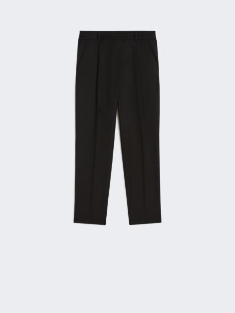 WEEKEND Max Mara CALDAIA Wool flannel cigarette trousers
