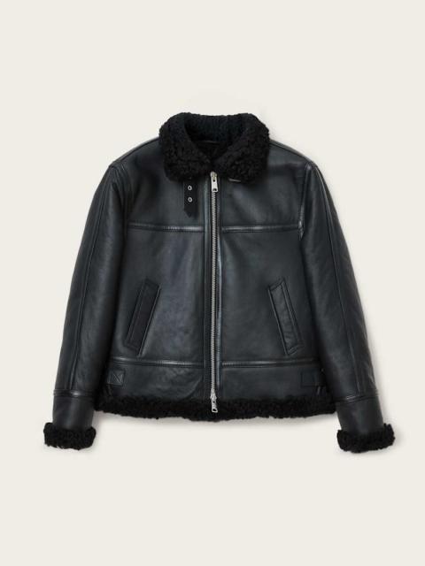 ALLSAINTS LOREL SHEARLING FLYING JACKET