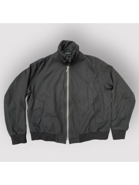 Yohji Yamamoto Vintage Fall95 Wool Gabardine Shrunken Collar Bomber